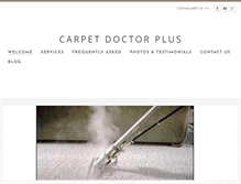 Tablet Screenshot of carpetdoctorny.com